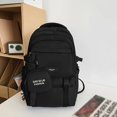 thumbnail image 1 of Stylish Men's Nylon Backpack - Large Capacity, Lightweight & Durable For School, College, And Travel, 1 of 5