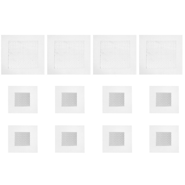 12 Pcs Patchs de Réparation pour Cloison Sèche Patchs de Réparation en Fibre de Verre Patchs de Réparation de Trous