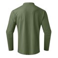 thumbnail image 5 of zanvin Chandail à Col Roulé Demi-Manches Longues pour Hommes, Basique, Ajusté, Vert, P, 5 of 5