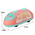 thumbnail image 3 of Childrens Train Toy Double Pull High Speed Rail Model Simulation Pink Plastic 5.3 X 1.9 X 1.9 Inches For Boys Girls Activity Pink, 3 of 7