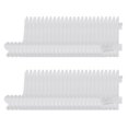 thumbnail image 1 of 3 Inch Clear Plastic Stand Cookie Holder Display Stand Place Card Holder Display Easels(48 Pack), 1 of 8