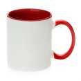 thumbnail image 1 of INTBUYING 36pcs 11oz Blank Sublimation Ceramic Mug with Various Colors Inner/Handle Coffee Tea Mugs, 1 of 1
