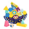 thumbnail image 5 of Graflsoa Owl-Shaped Wooden Balancing Stacking Blocks for Kids - Educational Animal Toy for Patience & Coordination Development, 5 of 5