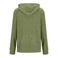 thumbnail image 4 of Erwazi Cardigan Sweaters for Women Ribbed Knit Zip Up Hoodies Long Sleeve Tunic Tops Lightweight Cardigans Jackets, 4 of 6