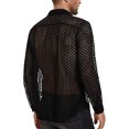 thumbnail image 3 of Styesk Mens Shirts Man Short Sleeve Solid Color Lapel Button Fashion Fallow T-Shirt, 3 of 6