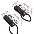 thumbnail image 4 of TFixol Système d'Intercom Sans Fil Longue Portée 433 MHz avec Volume Réglable, Prend en Charge 100 Appareils, Hôte HT12 + Extension, Norme Américaine, Transmission Stable 1000 m, 4 of 6