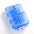 thumbnail image 4 of YAOMOBB Support pour Tablette Boîte de Rangement Transparente avec Couvercle à Pression Dix Compartiments Double Couche Multi-Compartiments pour Voyage et Déplacement d'Affaires Organisation de Tablette, 4 of 6