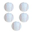 thumbnail image 5 of YAOMOBB Lanterne de Soccer Pendentifs Lanternes de Soccer Ensemble Suspendu Pliable Rond Forme Olive Impression Claire Décoration Réutilisable, 5 of 5