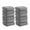 Grey, variant on Towels for Bathroom, 12 Pc Cotton Soft Absorbent Towel Set for Face Washing and Household Use