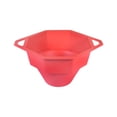 thumbnail image 2 of Fwttom Home Decor Food Grade Silicone Popcorn Bowl High Temperature Resistants Foldable Microwave Popcorn Bucket with Lid, 2 of 6