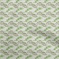 thumbnail image 1 of oneOone Viscose Jersey Light Green Fabric Leaves Sewing Craft Projects Fabric Prints By Yard 60 Inch Wide, 1 of 5