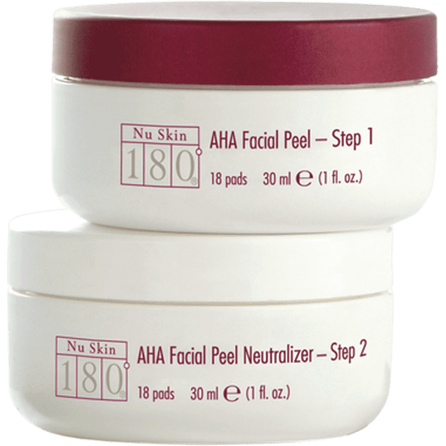 Nu Skin AHA Facial Peel and Neutralizer Two Step Kit