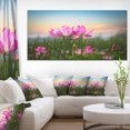 thumbnail image 1 of Design Art - Fleurs de Lotus en Fleurs au Coucher du Soleil, 1 of 3