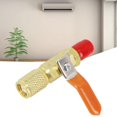 thumbnail image 2 of Bgsha R410A R134A Straight Ball Valve Adapter For Charging Hoses HVAC 1/4 AC, 2 of 8