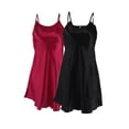 thumbnail image 1 of INSPIRE CHIC Camisole à Bretelles Intégrales pour Femmes Grande Taille avec Ourlet Feuille de Lotus, 1 of 5