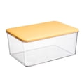 thumbnail image 2 of Boîte de Conservation Alimentaire Hermétique - Boîte de Rangement Multifonctionnelle Empilable pour Réfrigérateur - Couvercle, Jaune, JKODE, 2 of 8
