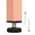 thumbnail image 5 of vidaXL Storage Cabinet Pink 80x35x101.5 cm Steel, 5 of 5
