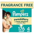 thumbnail image 1 of Couches Pampers Swaddlers, taille 4, 176 unités, 1 of 29