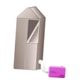 thumbnail image 2 of GROWTH TANK Electric Clothes Dryer Clothing Dryers Multifunction Quick Drying Mini Low Noise 110V Violet, 2 of 9