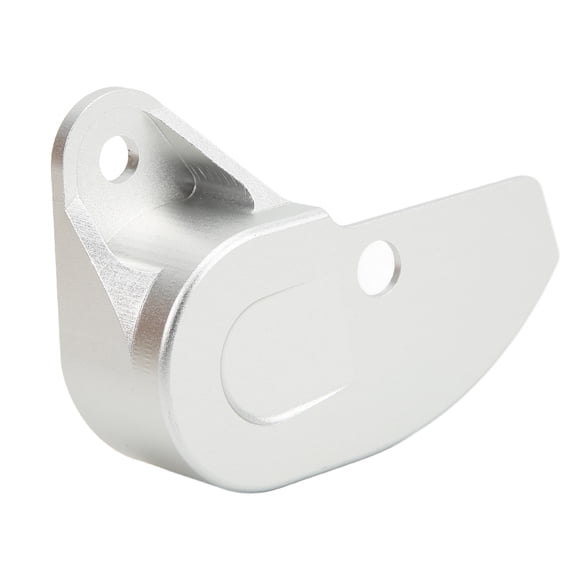 Protecteur d'Interrupteur de Béquille Latérale, Couvercle d'Interrupteur à Coup de Pied Latéral Haute Résistance Antirouille Anti-Impact Fiable Solide Professionnel pour Remise à Neuf de Moto Noir,Argent