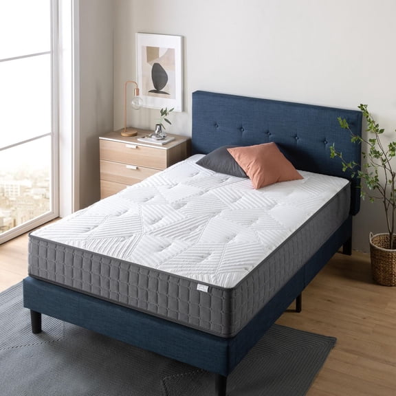 Zinus Matelas hybride rafraîchissant à ressorts ensachés Spa Sensations de 10 pouces