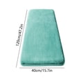 thumbnail image 3 of 47in Extra Large Corals Fleece Bath Mat Soft Shaggy Bathroom Rug Non-Slide Latex Backing Absorbent Quick Dry Machine Washable Floor Carpet for Bathtub Shower Sink Doorway Home Decor, 3 of 8