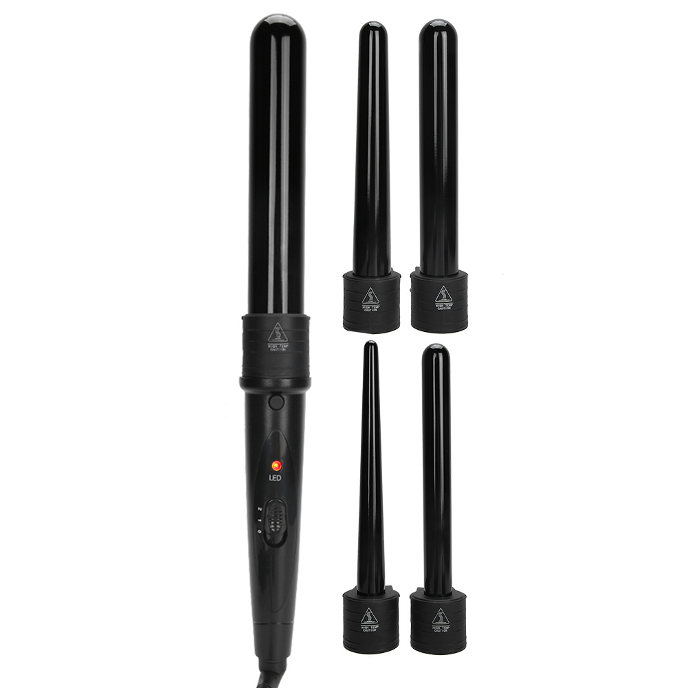 Hair Styling Curling Iron,5‑In‑1 Curling Iron LED Curling Iron Curling Iron Wand Set Masterfully Created