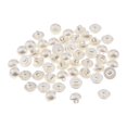 thumbnail image 1 of simhoa 50 Pieces Artificial Pearl with Shank 2 Holes Button DIY Crafts Decoration 10mm, 1 of 8