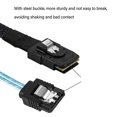 thumbnail image 4 of Mini  To 4  Cable, Server Computer Laufwerk Array Datenkabel, Mini  SFF 8087 Auf 4SATA 7Pin Gerader Anschluss., 4 of 8