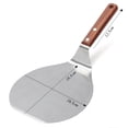 thumbnail image 4 of Product Bakeware Upgrade Aluminum Pizza Plate Holder Shovel Lifter for Cake Pizza Baking Kitchen Dining & Bar, 4 of 8