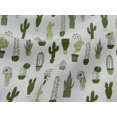 thumbnail image 5 of oneOone Georgette Viscose Fabric Leaves & Floral Block Print Fabric By The Yard 42 Inch Wide, 5 of 5