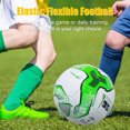 thumbnail image 1 of LJNYFDC Training Football Professional Soccer Ball Wear Resistant Waterproof Explosion Proof Machine Sewn Soccer Ball for Game Competitions, 1 of 6