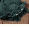 thumbnail image 5 of Baby Romper Hair Band Set Infant‘s Fly Ruffled Sleeve Jumpsuit, 5 of 5