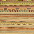 thumbnail image 1 of Ahgly Company Tapis d'Intérieur Carrés Abstraits Rouges Abstraits pour Aire, 3 Pieds Carré, 1 of 6