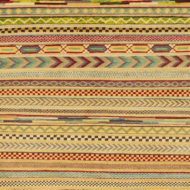 Ahgly Company Tapis d'Intérieur Carrés Abstraits Rouges Abstraits pour Aire, 4 Pieds Carré
