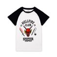 thumbnail image 1 of Stranger Things T-Shirt à Manches Courtes Blanc pour Enfants Unisexe Hellfire Club (9-10 Ans), 1 of 6