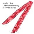 thumbnail image 3 of QIDESHIP Foulard Serviette Colorée et Fraîche Rouge, Ballon de Fête en Tissu, 1 Weibo, Foulard Serviette Fraîche Tour de Cou Réutilisable Foulard d'Été Rafraîchissante en Glace Bandeau Bracelet pour Yoga Sport Course Camping pour la Maison, 3 of 9