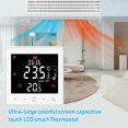 thumbnail image 3 of Mistaha WIFI Smart Boiler 3A Thermostat with Application & Voice Control 3.5 Inch LCD Display Intelligent Programmable Thermostat Child Lock Weather Forecast, 3 of 8