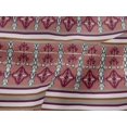 thumbnail image 4 of oneOone Viscose Jersey Dusty Rose Fabric Geometric Ikat Sewing Craft Projects Fabric Prints By Yard 60 Inch Wide, 4 of 4