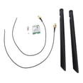 thumbnail image 1 of M.2 M.2 WiFi Card WiFi6 1800Mbps  5.2 Wireless  Card RTL8852BE for Linux, 1 of 7