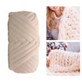 thumbnail image 1 of fastboy Chunky Yarn Knitting Arm Knit Soft Yarn 250G for DIY Rug Making Sweaters Light Camel, 1 of 9