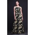 thumbnail image 3 of Bimba Robe Longue Décontractée Sans Manches à Col Rond pour Femmes, Imprimé Floral, XX-Grand, 3 of 6