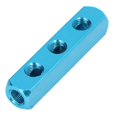 thumbnail image 3 of Aluminum Manifold Block Splitter  Compatible with Air Pumps Cylinders  Compressors for Automation Equipment, 3 of 8