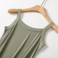 thumbnail image 4 of Timegard Hauts pour Femmes Été Camisole Col Rond Sans Manches Confortable Vêtements de Détente T-Shirt Basique Pyjama Décontracté Hauts, 4 of 6