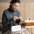 thumbnail image 1 of Light Weight Ice Silk Thread Composite Yarn Hand Woven DIY Hollow Thread Hook Pack Summer Cool Hat Cushion Yarn, 1 of 4