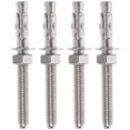 thumbnail image 1 of 4pcs Sturdy Stainless Steel Bolts Practical Fixing Bolts Fixing Expansion Bolts, 1 of 7