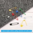 thumbnail image 5 of Uxcell Safety Pins 0.98 Inch Metal Small Sewing Pins Blue 500Pcs, 5 of 5