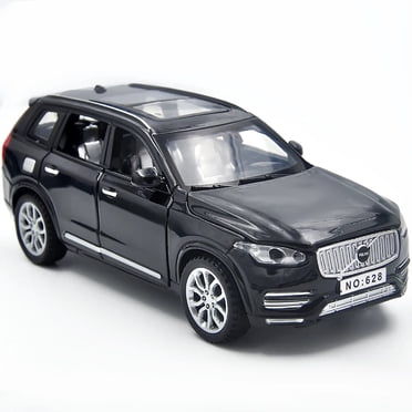 L'échelle 1:32 Convient aux Modèles de Voitures en Alliage Moulé sous Pression Volvo XC90, Dotés de Portes Ouvrables, de Lumières, de Sons et d'Une Fonction à Ressort. Voitures Jouets pour Garçons, Voitures Jouets Cadeau d'Anniversaire pour Enfants.