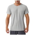 thumbnail image 1 of Taqqpue Men's UPF 50+ Sun Protection Shirts Swim SPF UV Quick Dry Short Sleeve T-Shirts for Athletic Fishing Rash Guard Performance Shirt, 1 of 9