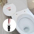 thumbnail image 1 of Vis de Toilettes, Fixation Supérieure Universelle en Caoutchouc Expansé, Charnières de Fixation, Raccord avec Trou Borgne, Rondelles en Plastique, Écrou, 1 of 7